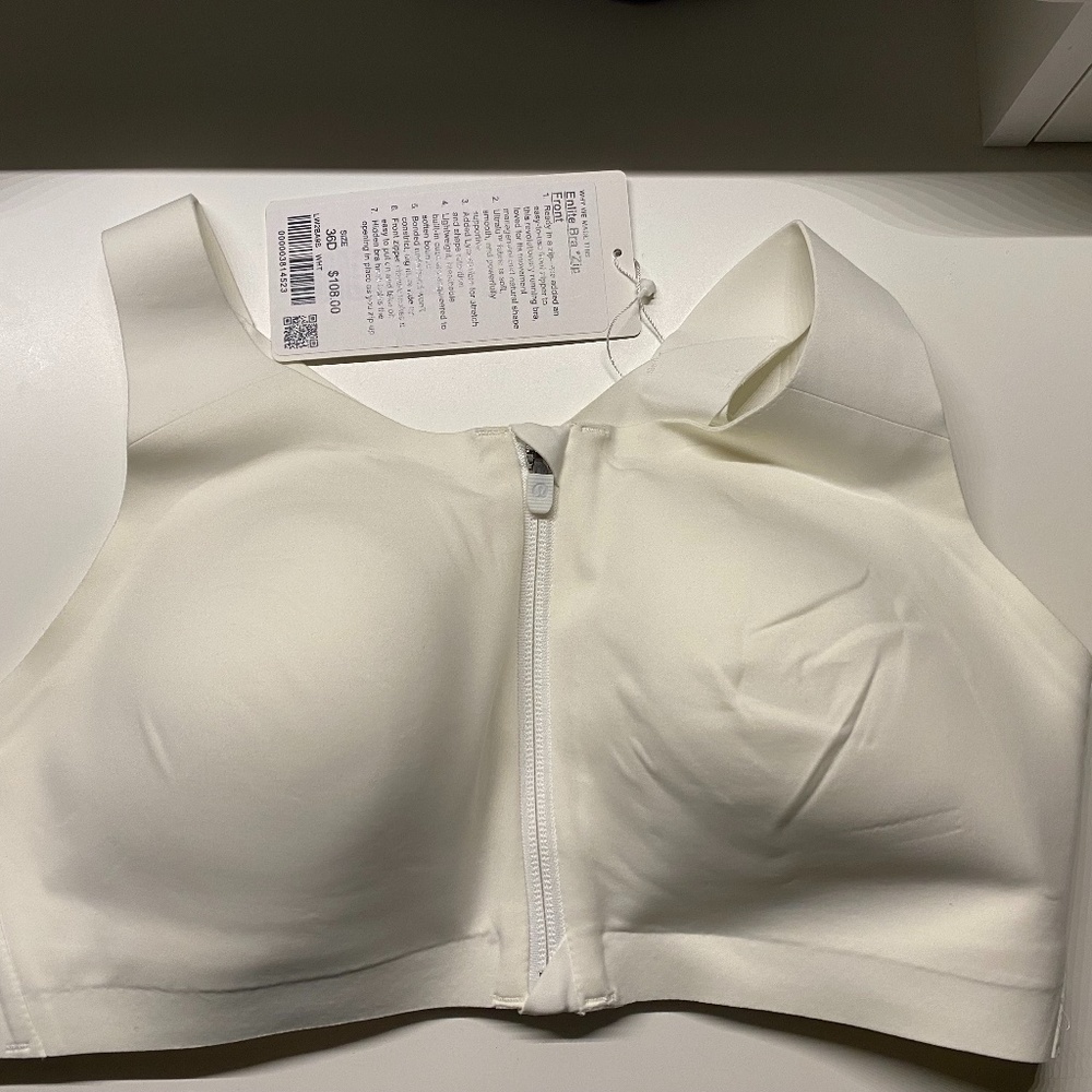 Lululemon Enlite Bra *Zip Front